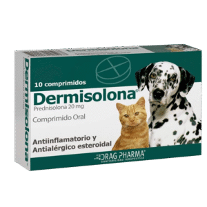 Dermisolona® 20mg Perro y Gato Comprimido oral (10 comprimidos)