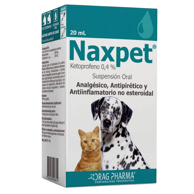 Naxpet® Perro y Gato Suspensión Oral 20 ml