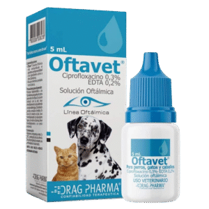 Oftavet® Solución Oftálmica Perro, Gato y caballos. Solución oftálmica