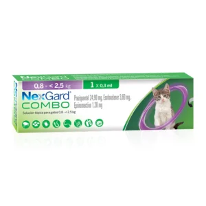 Nexgard combo gato 0,8 g -2,5 kg