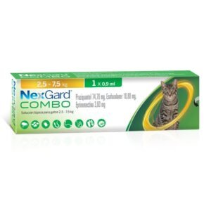 Nexgard combo gato 2,5-7,5 kg